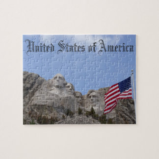 De Rushmore Verenigde Staten van Amerika Puzzle Legpuzzel