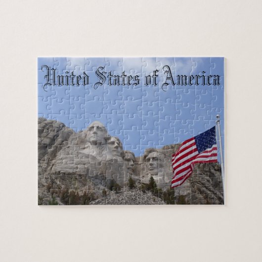 De Rushmore Verenigde Staten van Amerika Puzzle Legpuzzel (Horizontaal)