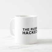 de russen hebben me gehackt koffiemok (Voorkant links)