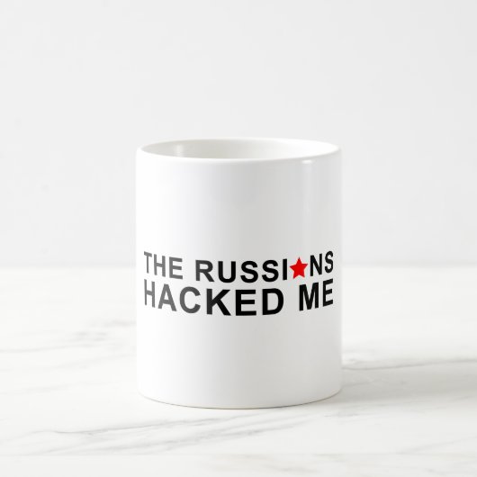 de russen hebben me gehackt koffiemok (Center)