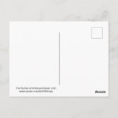 De Russen van Antelope Island, Utah Briefkaart (Achterkant)