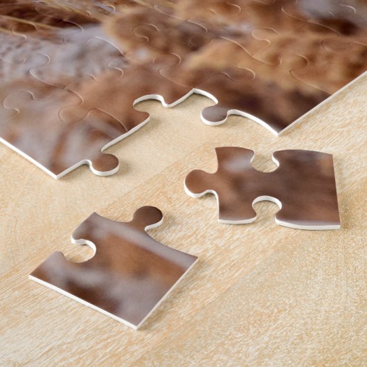 De Russen van Antelope Island, Utah Puzzle Legpuzzel (Zijkant)