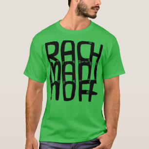 De Russische componist Sergej Rachmaninov T-shirt