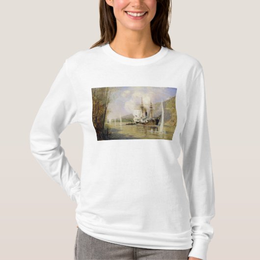 De Russische Destroyer Shutka T-shirt (Voorkant)