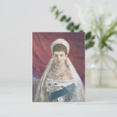 De Russische Dowager Briefkaart (Staand voorkant)