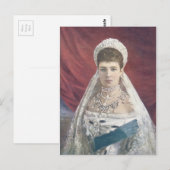 De Russische Dowager Briefkaart (Voorkant / Achterkant)