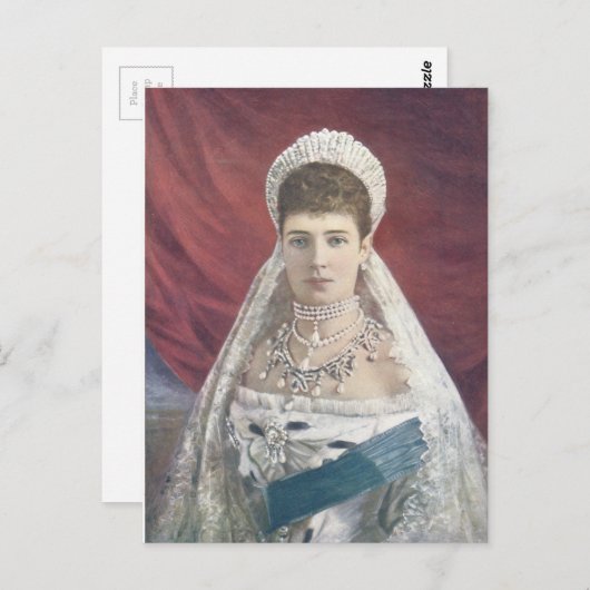 De Russische Dowager Briefkaart (Voorkant / Achterkant)