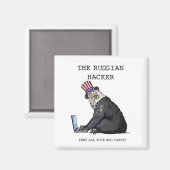 De Russische hackermagneet Magneet (Voorkant / Achterkant)