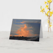 De Russische Kaart van de Verjaardag met een Wolk (Gele Bloem)