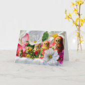 De Russische Kaart van Doll (Gele Bloem)