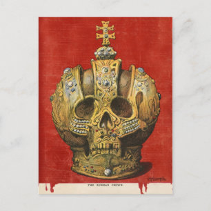 De Russische kroon -  cover Briefkaart