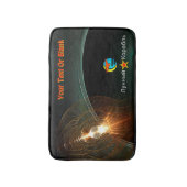 De Russische maan aan land Badmat (Voorkant Verticaal)