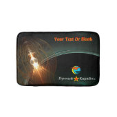 De Russische maan aan land Badmat (Voorkant)