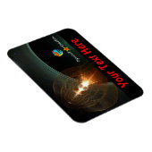 De Russische maan aan land Magneet (Rechterzijde)