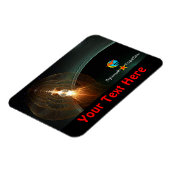 De Russische maan aan land Magneet (Linkerzijde)