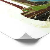 De Russische reisposter Dykh-Tau. Poster (Hoek)