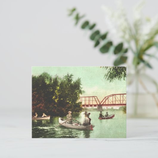 De Russische rivier de Healdsburg, ca Briefkaart (Staand voorkant)