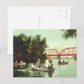 De Russische rivier de Healdsburg, ca Briefkaart (Voorkant / Achterkant)