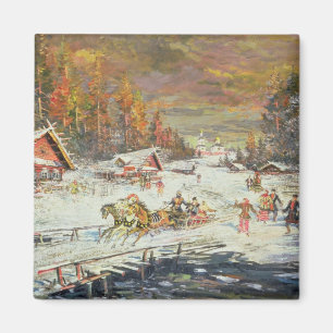 De Russische winter, 1900-10 Magneet