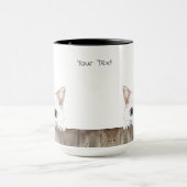 De Russische Witte Kat Mok (Midden)