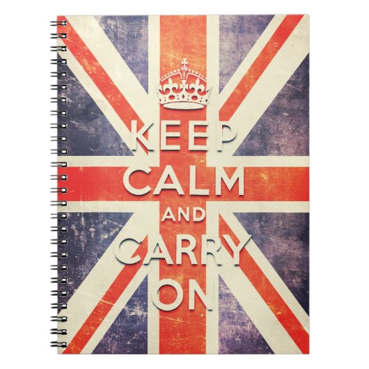 de rust bewaren en de vlag van de EU-vlag voeren Notitieboek (Voorkant)