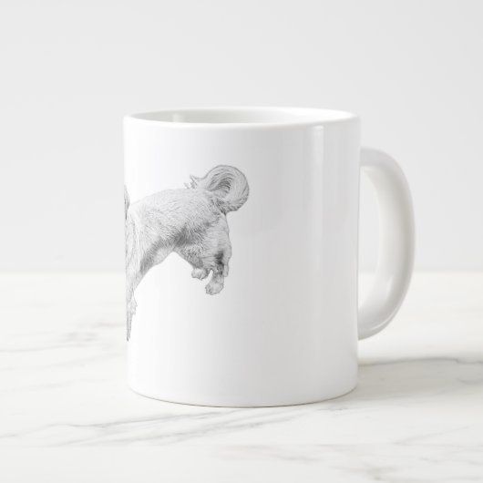 De rust van Autumn Guardian Grote Koffiekop (Voorkant rechts)