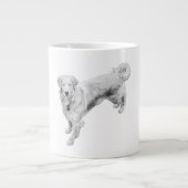 De rust van Autumn Guardian Grote Koffiekop (Voorkant)