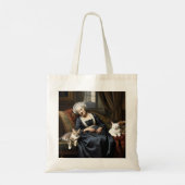 "DE RUST VAN DE KATTENDAME" TOTE BAG (Achterkant)