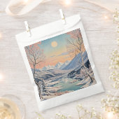 De rust van de winter bedankzakje (Geknipt)