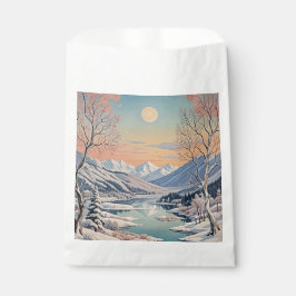 De rust van de winter bedankzakje