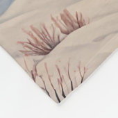 De rust van de winter fleece deken (Hoek)