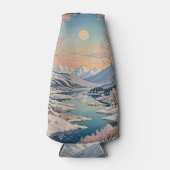 De rust van de winter flesjeskoeler (Voorkant)