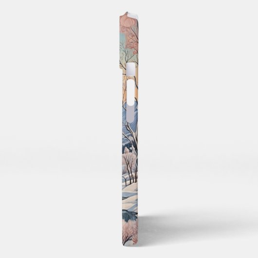 De rust van de winter iPhone hoesje (Linkerkant)