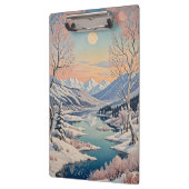 De rust van de winter klembord (Links)