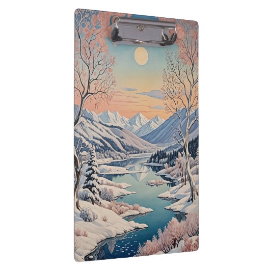 De rust van de winter klembord (Rechts)