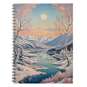 De rust van de winter notitieboek