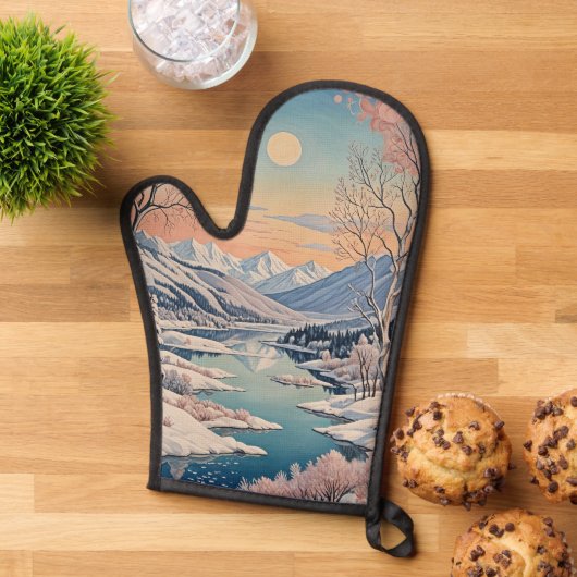 De rust van de winter ovenwant (Top down)