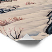 De rust van de winter perfect poster (Hoek)