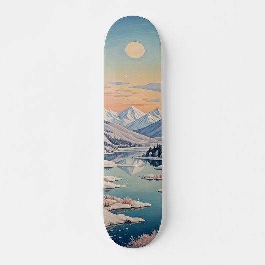 De rust van de winter persoonlijk skateboard (Voorkant)