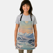 De rust van de winter schort (Insitu)