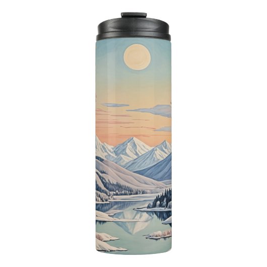 De rust van de winter thermosbeker (Voorkant)