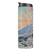 De rust van de winter thermosbeker (Geroteerd rechts)