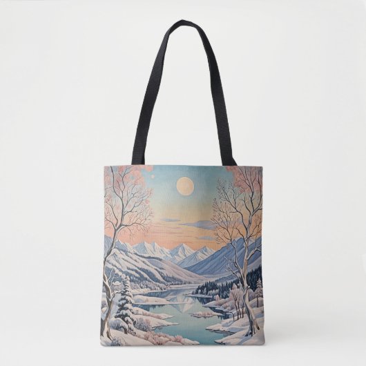 De rust van de winter tote bag (Voorkant)