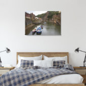 De rust van Staithes Beck Canvas Afdruk (Insitu (Slaapkamer))