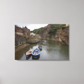 De rust van Staithes Beck Canvas Afdruk (Voorkant)