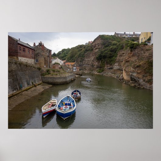 De rust van Staithes Beck Poster (Voorkant)