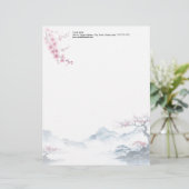 De rust wacht briefhoofd (Staand voorkant)