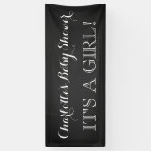 De rustieke Douane van het Teken van het Baby Spandoek (Verticaal)