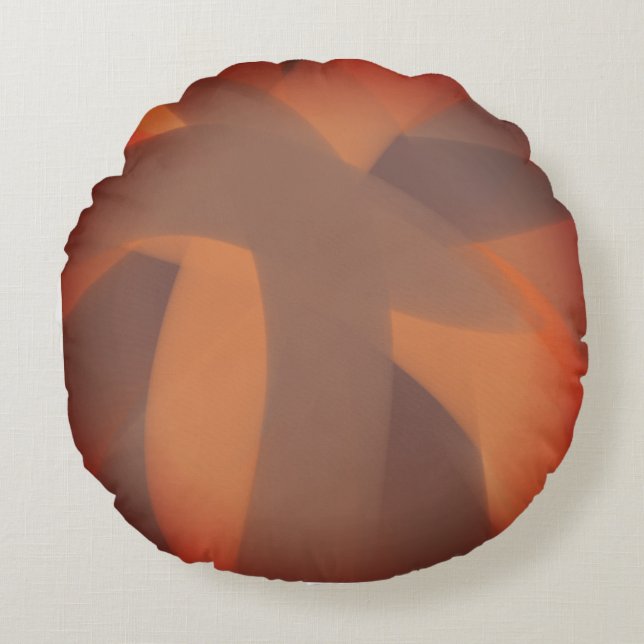 De rustieke elegantie van de herfst rond kussen (Voorkant)