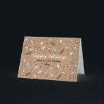 De rustieke Kaart van de Vakantie van de Krabbel<br><div class="desc">Verzend uw vakantiegroeten in moderne rustieke stijl. De binnenkant is volledig klantgericht voor een persoonlijk vakantiebericht. �2birdstone 2014 alle voorgebe*houde rechten.</div>